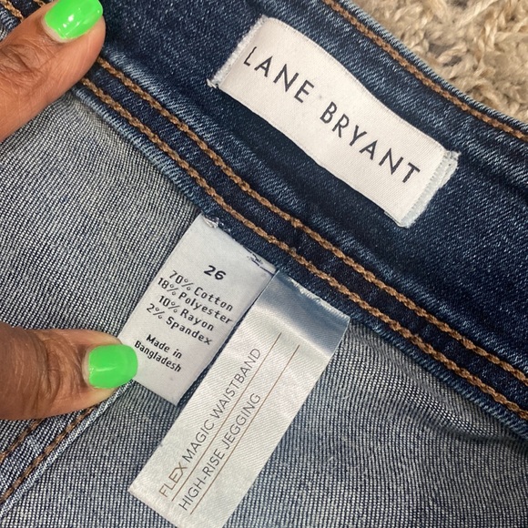Lane Bryant flex magic waistband high-rise jagging size 26 - Picture 8 of 9